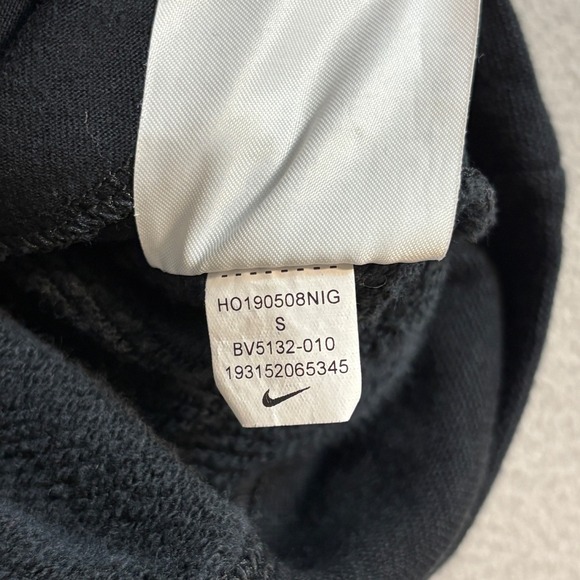 Nike Air Black Pullover Hoodie Sweatshirt Women's Size S - Picture 7 of 10